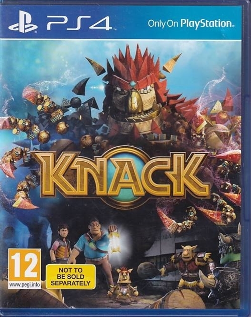 Knack - PS4 (A Grade) (Genbrug)